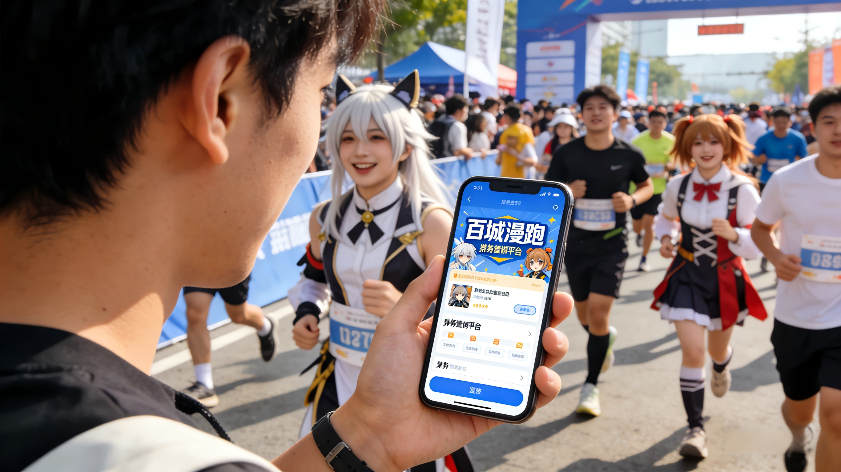 百城漫跑票务营销平台